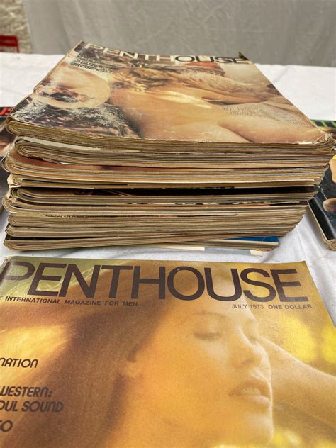 Vintage Pent House Magazines for sale 